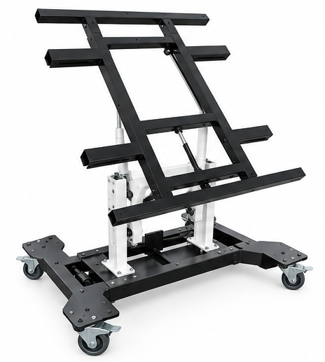 AMTE-400 Assembly Table in tilted position